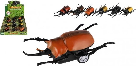 Plastični kukac s povratnim navijanjem 10 cm