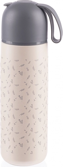 Termosica za tekućine sa silikonskim držačem 400 ml, Flowers