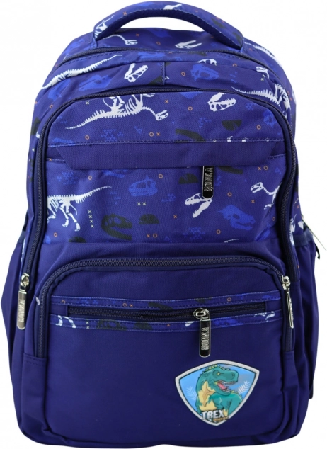 Školska torba Dino T-Rex plava 20 L