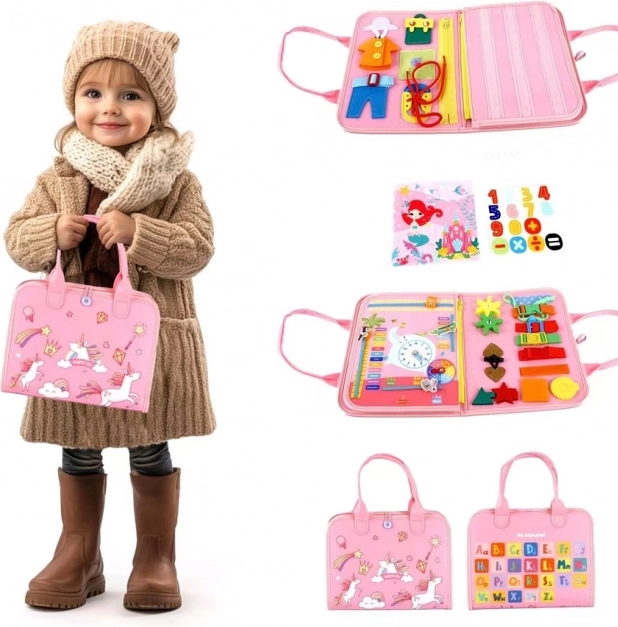 Senzorička busy knjiga Jednorog 1 od 2Kids Toys