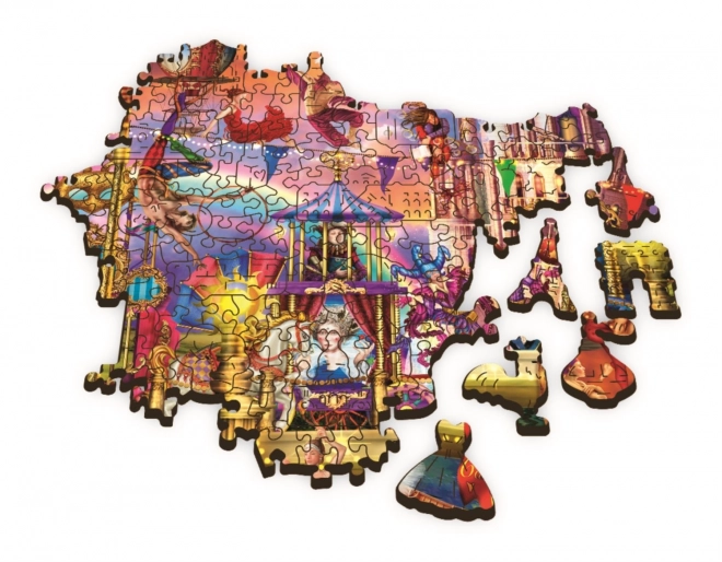 Drvene puzzle Čarobni svijet 501 komadić