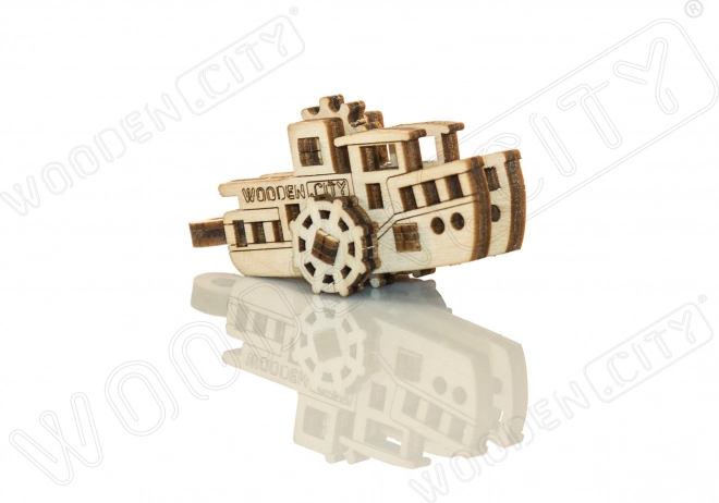 Drvene 3D puzzle mini set brodova
