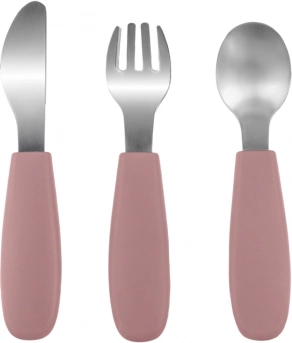 Silikonski dječji pribor, Old Pink