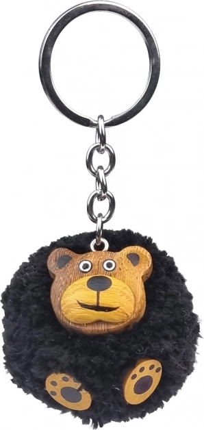 Drveni privjesak za ključeve s medvjedom 2Kids Toys