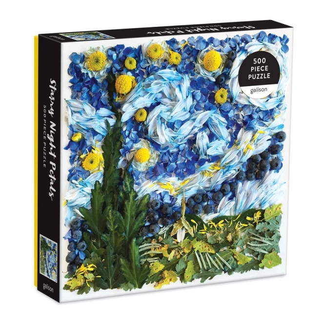 Puzzle Zvjezdana noć od latica 500 dijelova