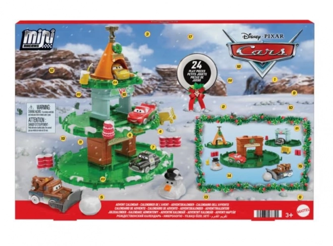 Adventni kalendar Cars Disney Pixar Mikro autići