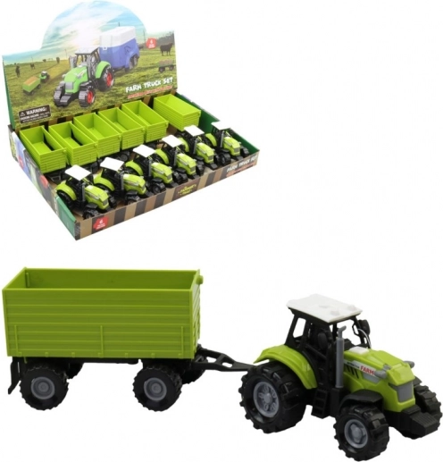Traktor s prikolicom sa svjetlom i zvukom