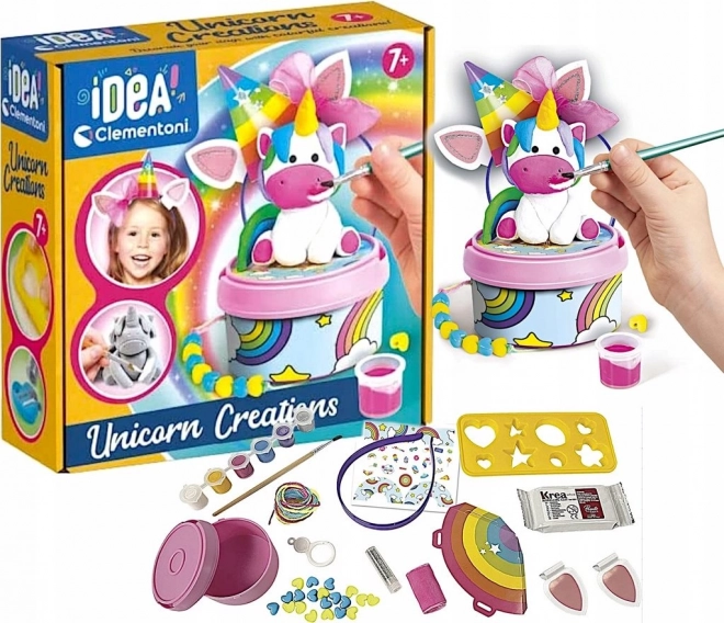 Clementoni Idea kreativni set s jednorogom