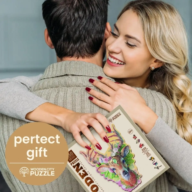 WOODEN CITY Drvene puzzle Modni jelen 250 komada EKO