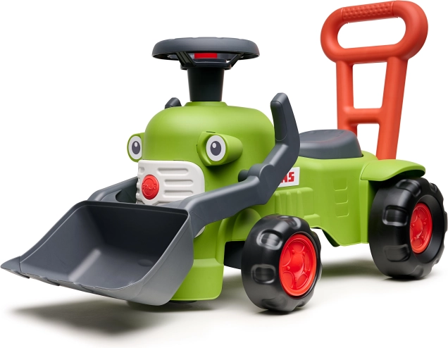 guralica traktor s utovarivačem i prikolicom CLAAS od Falka