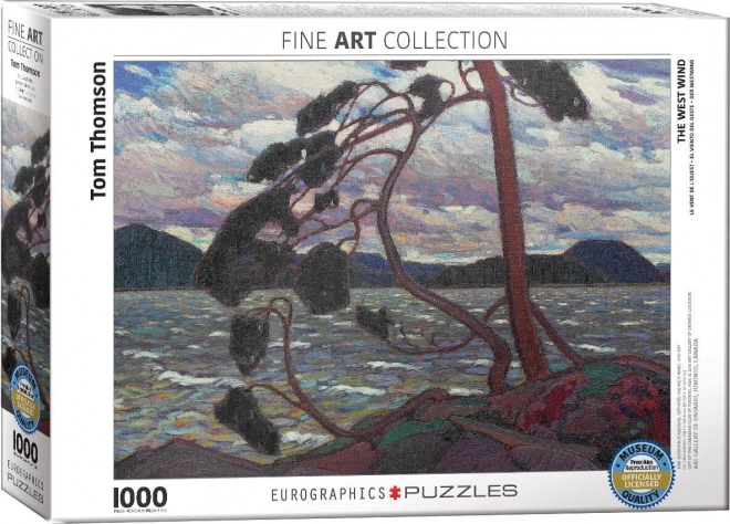 Puzzle Zapadni vjetar 1000 dijelova
