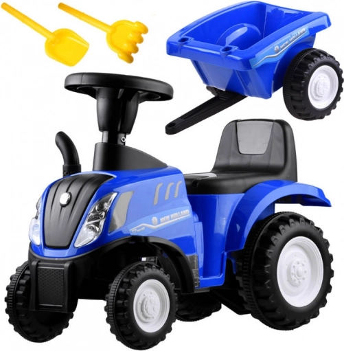 Dječinsko guralo traktor s prikolicom New Holland