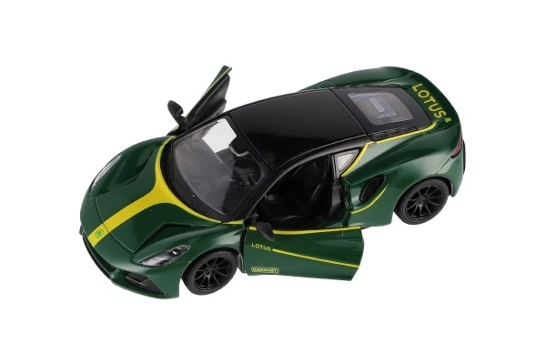 Auto Kinsmart Lotus Emira 1:38 metal/plast 12,5cm 3 boje na povlačenje unatrag 12 kom u kutiji