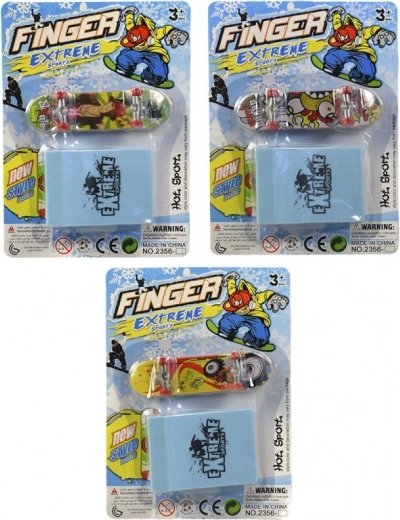 Fingerboard s rampom 9 cm