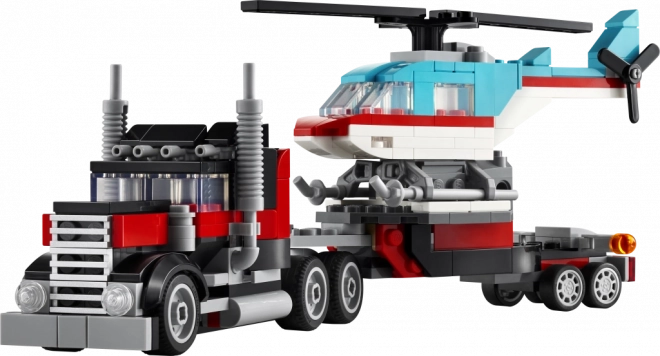 Lego Creator Kamion s Platformom i Helikopterom