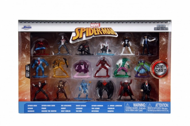 Spider-Man metalne figurice 18-pack verzija 9