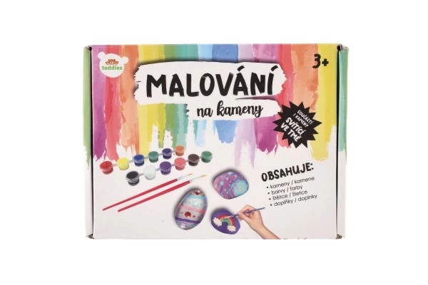 Slikanje na kamenje koje svijetli u mraku