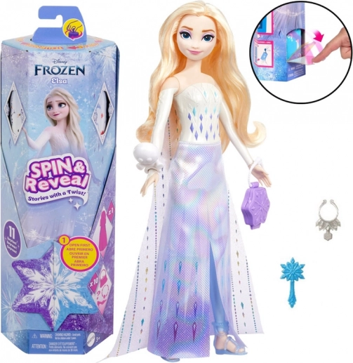 Disney Frozen Spin & Reveal – lutka Elsa s iznenađenjem