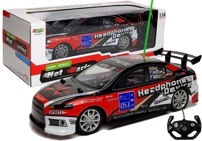 RC trkaći automobil 1:14 crveni 27 MHz