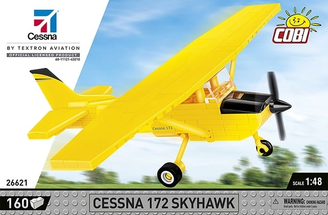 Cessna 172 Skyhawk komplet žuta