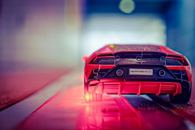 Puzzle 108 dijelova 3D Vozila Lamborghini Huracan Evo Arancio