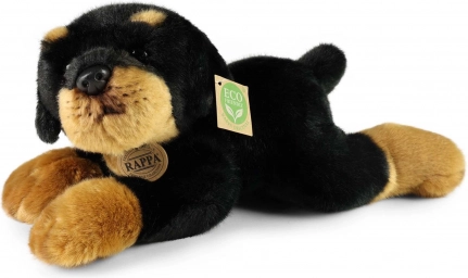 plišani pas rottweiler ležeći 30 cm eco-friendly