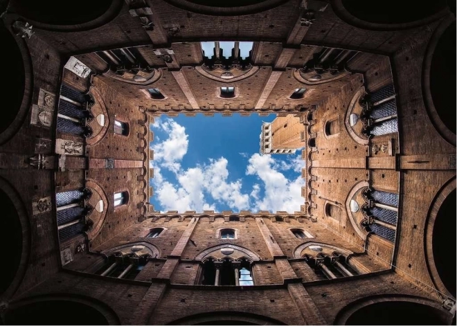 Slagalica Ravensburger 1000 dijelova Palazzo Pubblico, Italija
