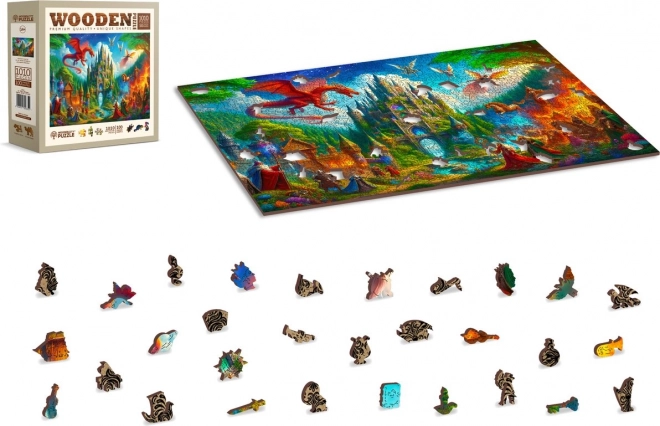 Drvene puzzle Fantasy Dvorac 1010 dijelova