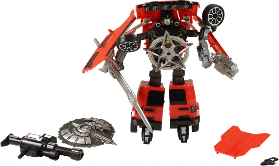 Transformacijski robot - crveni i crni