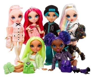 Lutka Holly De Vious iz posebne edicije Rainbow High Jr High