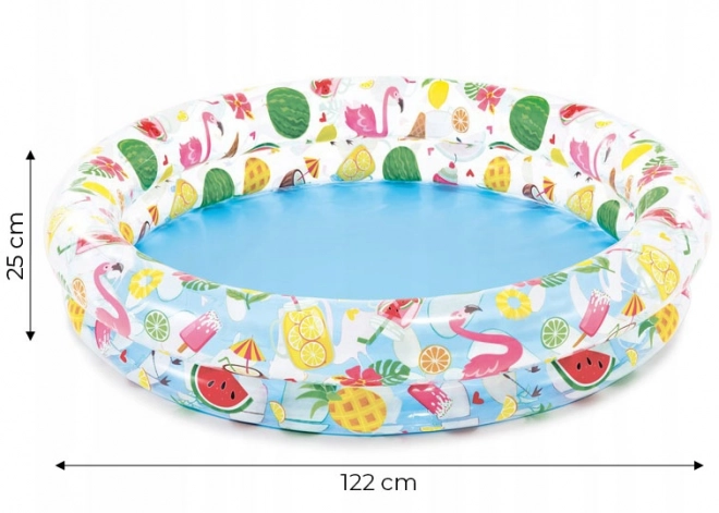 Okrugli bazen 122x25cm