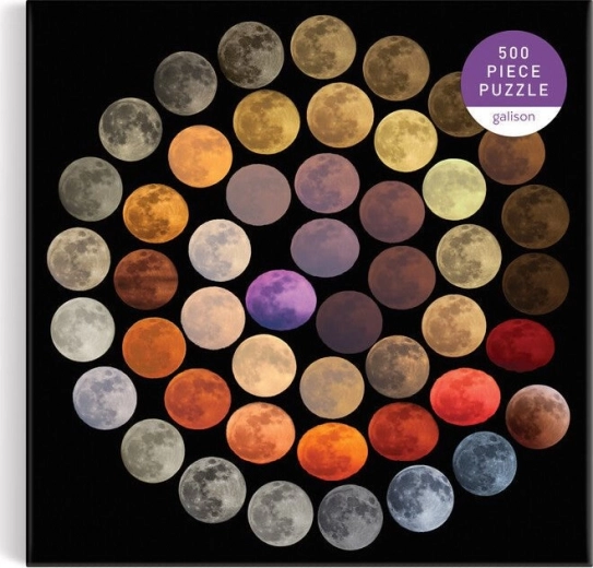 Galison puzzle boje Mjeseca 500 dijelova