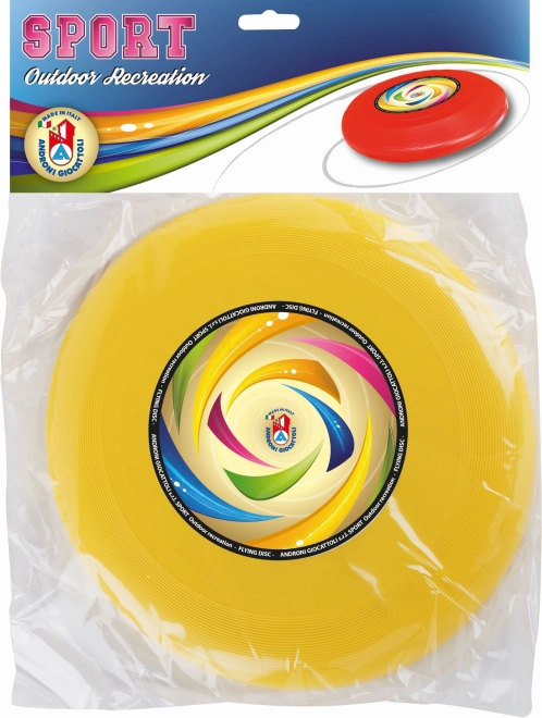 Androni Leteći disk - promjer 23 cm, žuti