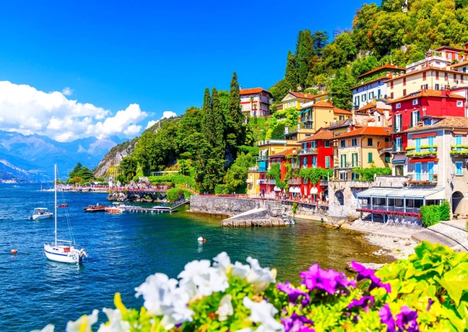 Puzzle Jezero Como, Italija 1000 dijelova ENJOY