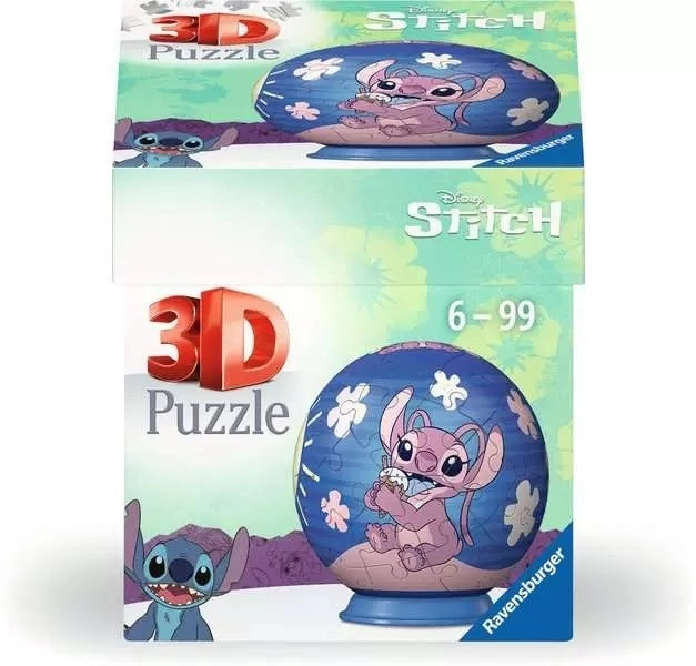 3D puzzle Disney Stitch 54 dijelova od Ravensburgera
