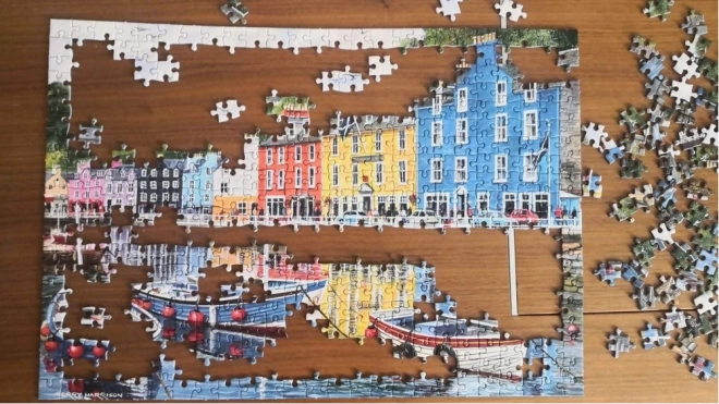 Puzzle Tobermory, Škotska 1000 dijelova