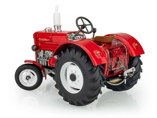 Traktor Zetor 50 Super crveni na ključ metal 15cm 1:25 u kutiji Kovap