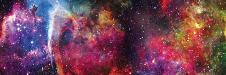 Interdruk panoramske puzzle Galaxy: Svemir 1000 dijelova