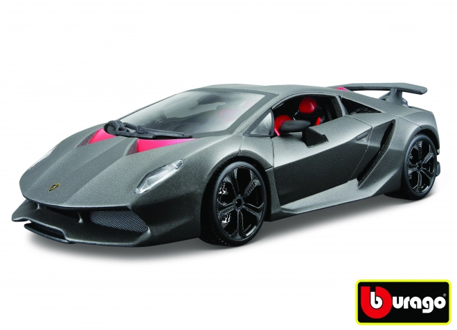 Bburago 1:24 Lamborghini Sesto Elemento Metalik Siva 18-21061
