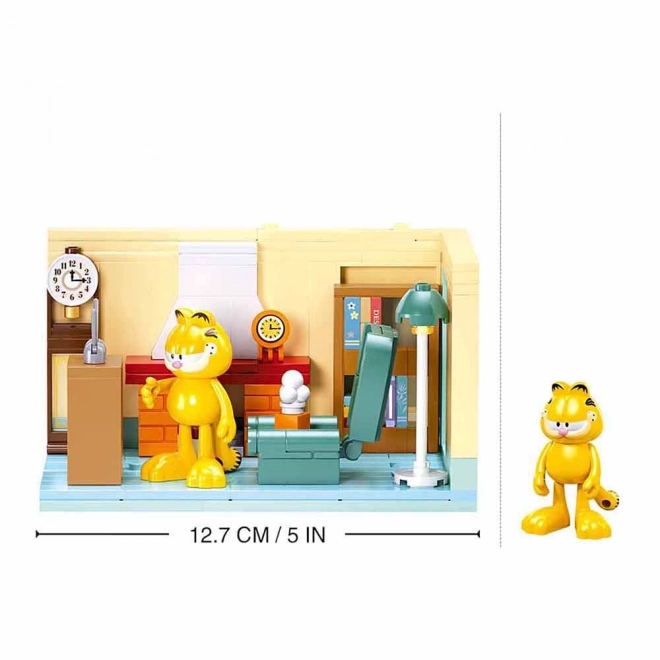 Sluban konstrukcija Garfield u dnevnoj sobi