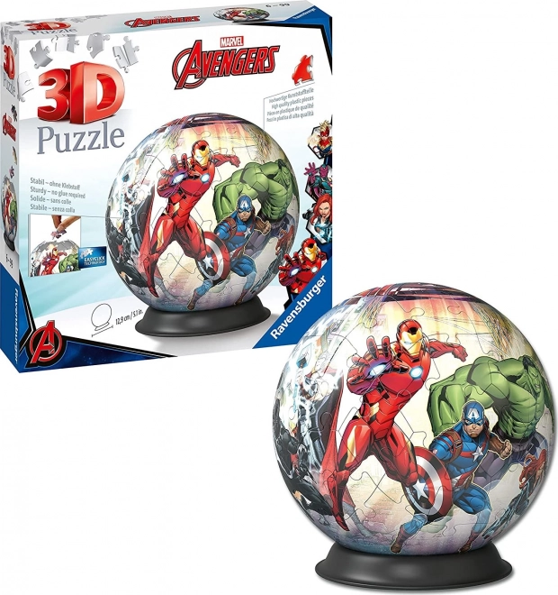 Puzzle-Kugla Marvel: Osvetnici 72 dijela