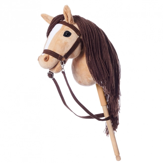HOPPIHORSE konj na štapu hobby horse veličina A3 bež