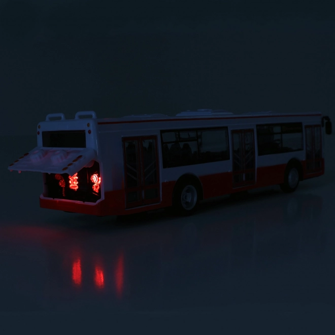Autobus koji najavljuje stanice na češkom 28 cm