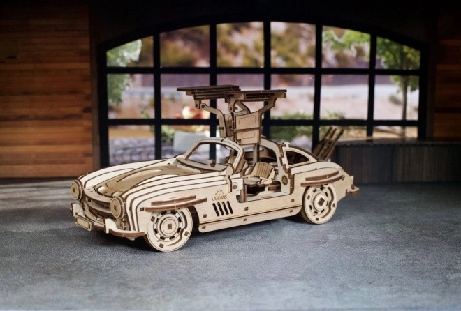 Ugears 3D drvene mehaničke puzzle Auto Winged Sports Coupe