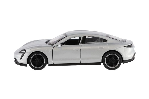 Auto Welly Porsche Taycan Turbo S metalik/plast 12 cm 4 boje na povlačenje 12 kom u kutiji