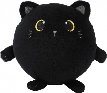 squishy maskota crno mače 15 cm