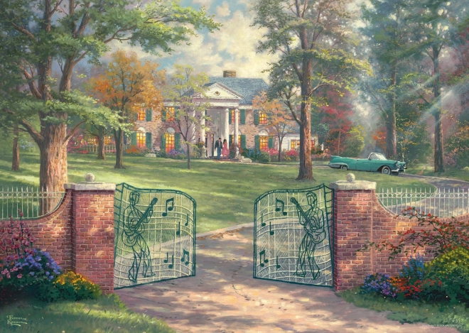 SCHMIDT Puzzle Graceland: Pedeseta obljetnica 1000 dijelova