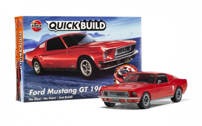 Brzo sklopivi plastični model Ford Mustang GT 1968