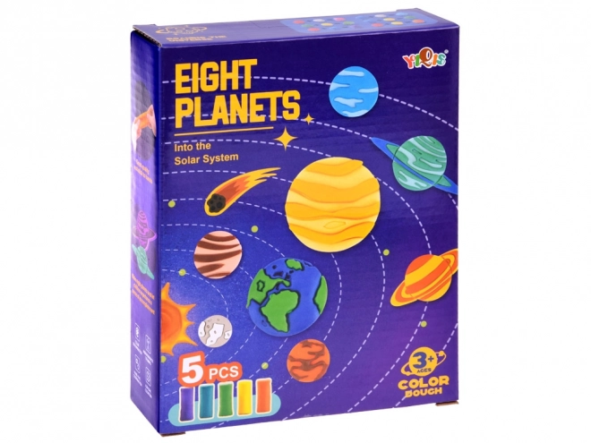 Obrazovni set od plastelina Planeti Sunčevog sustava