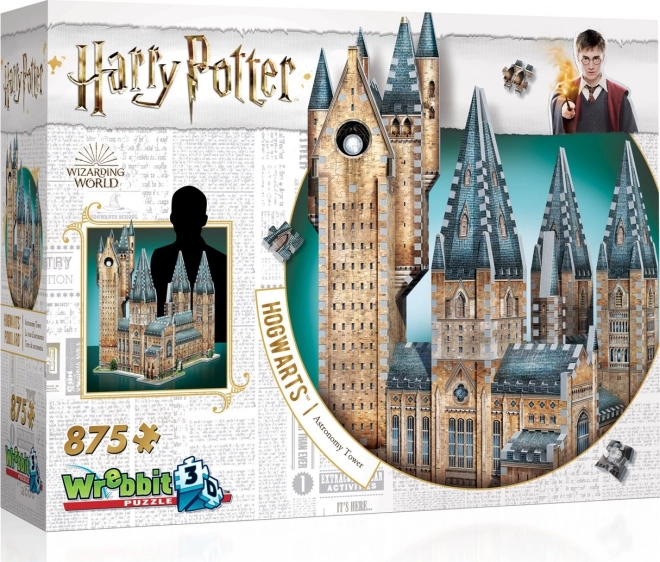 WREBBIT 3D puzzle Harry Potter: Hogwarts, Astronomski Toranj 875 dijelova